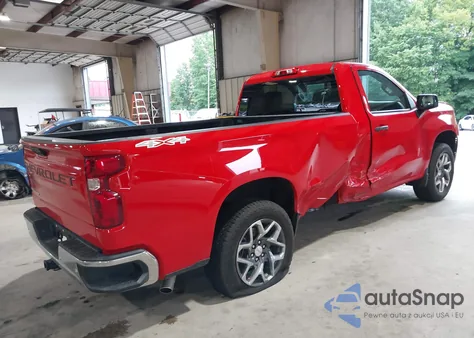 2024 Chevrolet Silverado 1500 4Wd Long Bed Wt из США, поврежденный, VIN 3GCNDAED3RG119472